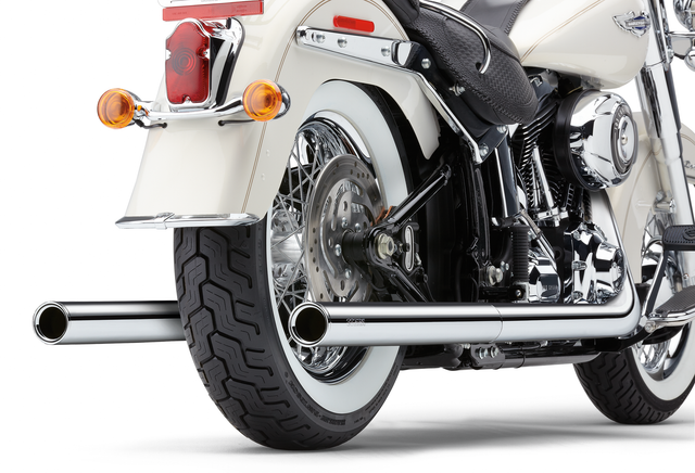 Bad Hombre True Duals Chrome Softail 07-11 - 82-96083 - Cobra