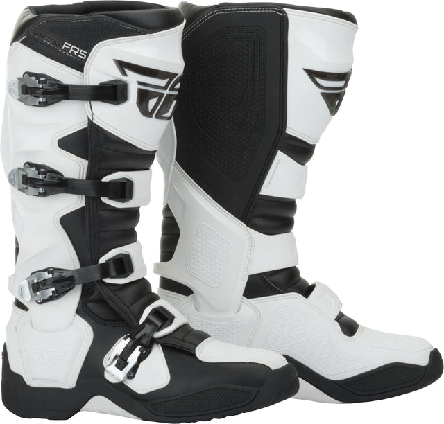 Fr5 Boots White Sz 11 - 364-70411 - Fly Racing