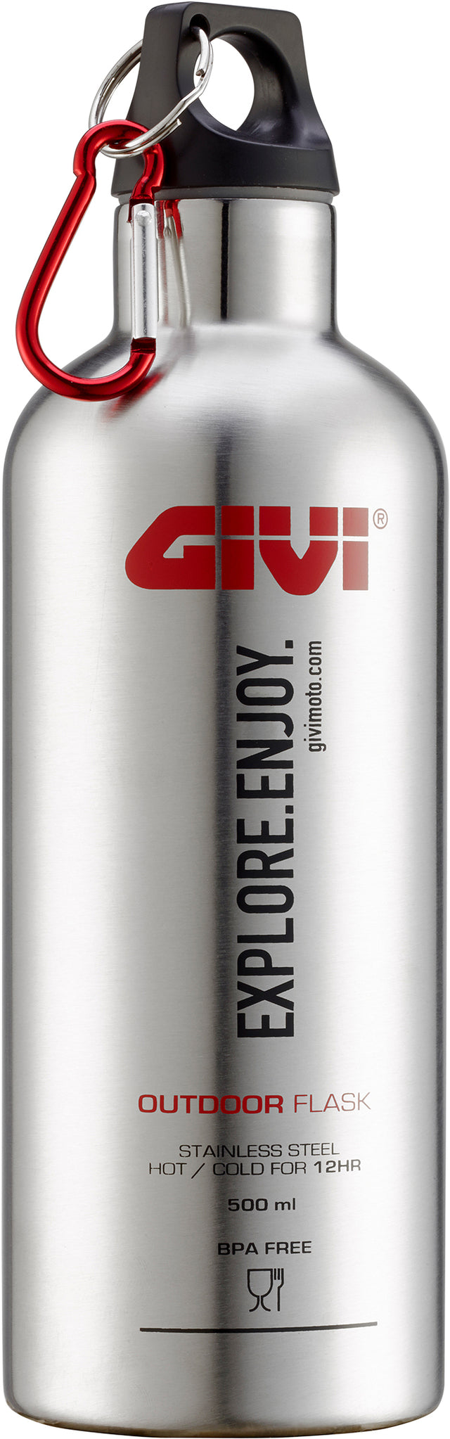 Thermal Flask 500ml Stainless Steel - 270-6500 - GIVI