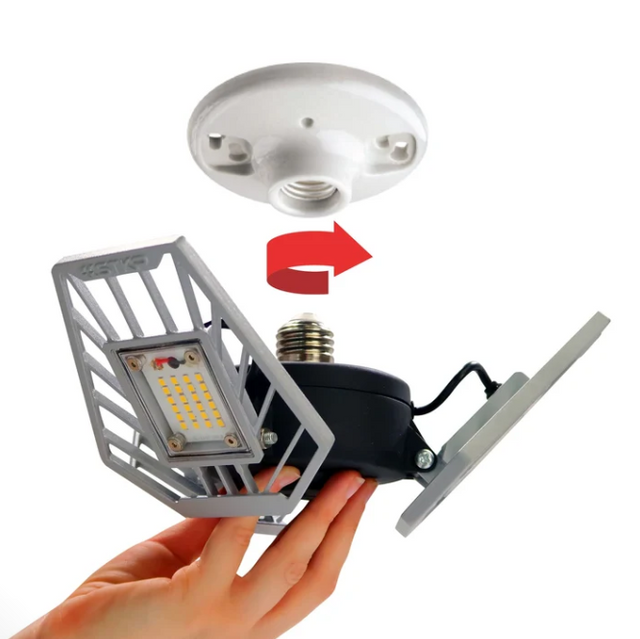 Trilight Motion Activated Ceiling Light V2 - 05-2073 - STKR