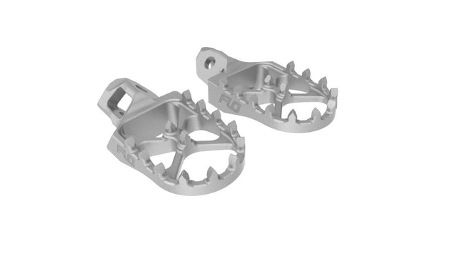 Stainless Steel Foot Pegs - 122-9041 - Flo Motorsports
