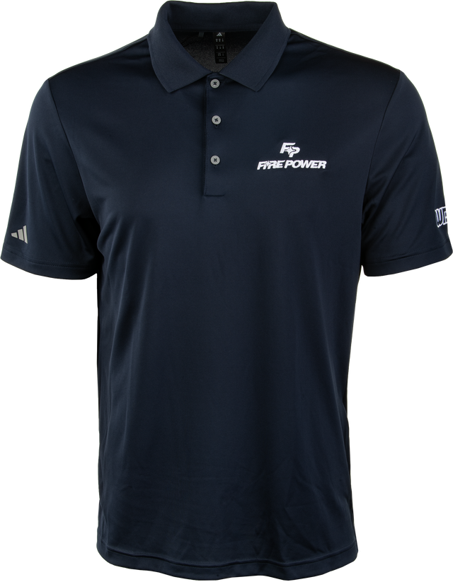 Fire Power Polo Navy/White Md - 99-7149M - Fire Power