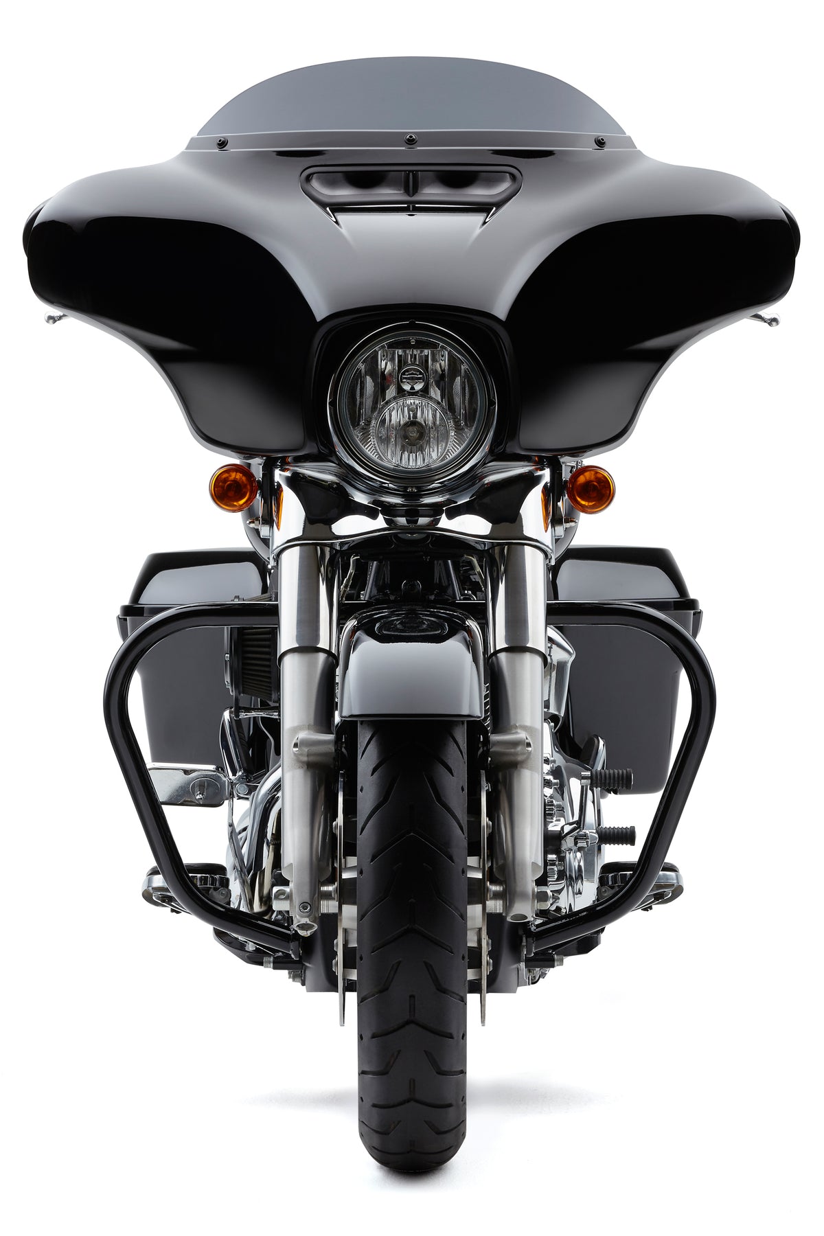 Freeway Bars Vbend 1.25" Black Flh/Flt 09-25 - 82-96582 - Cobra