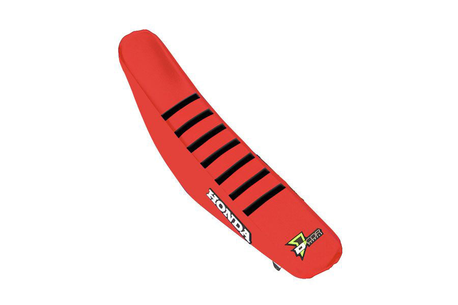 Seat Cover Red W/Ribs - 862-10458 - DCOR