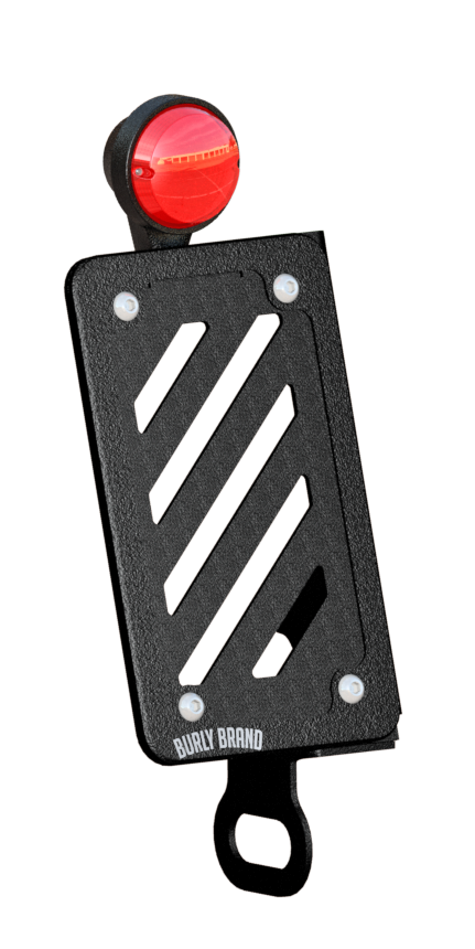 Slash Cur Lic Plt Kit Vert Black - 750-05869 - Burly Brand