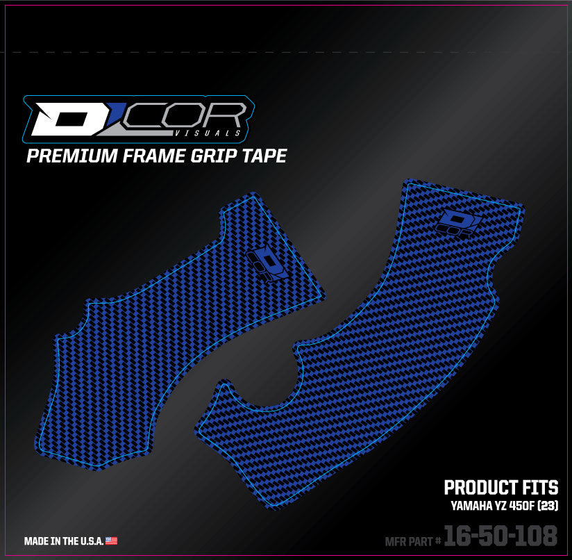 Frame Grip Tape Blue Yz 450f - 862-1650108 - DCOR
