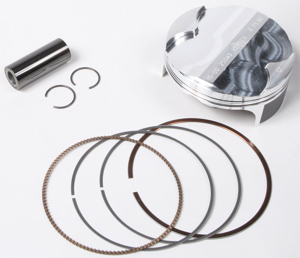 Piston Kit Forged 75.96/Std 12.8:1 Ktm - 175-23235A - Vertex
