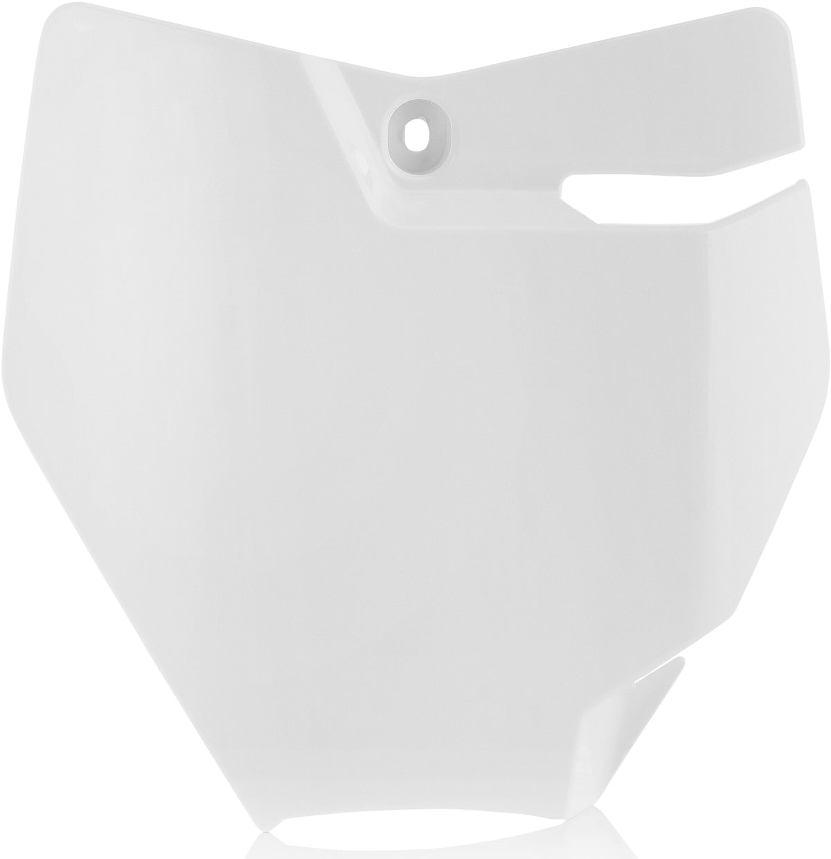 Front Number Plate White - 24494-00002 - Acerbis