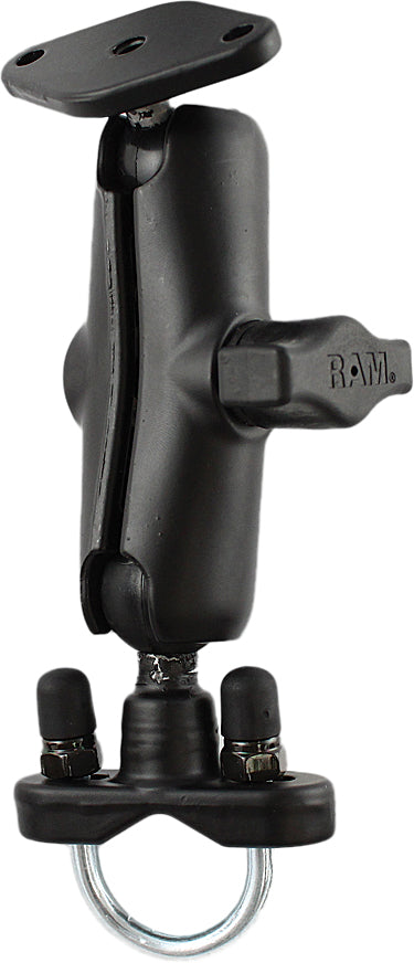 Handlebar Rail Mount W/Stainless Steel U-Bolt Base - 71-7030 - Ram