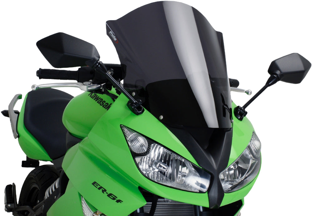 Windscreen Racing Dark Smoke - 561-1219D - PUIG