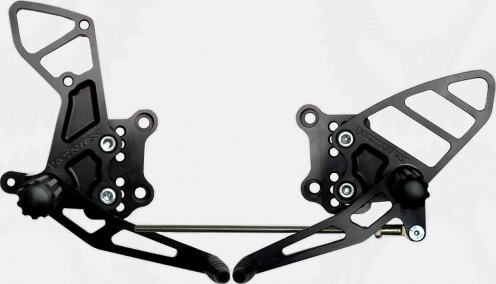 Rear Set Complete Blk Suz - 3-RS505K - VORTEX