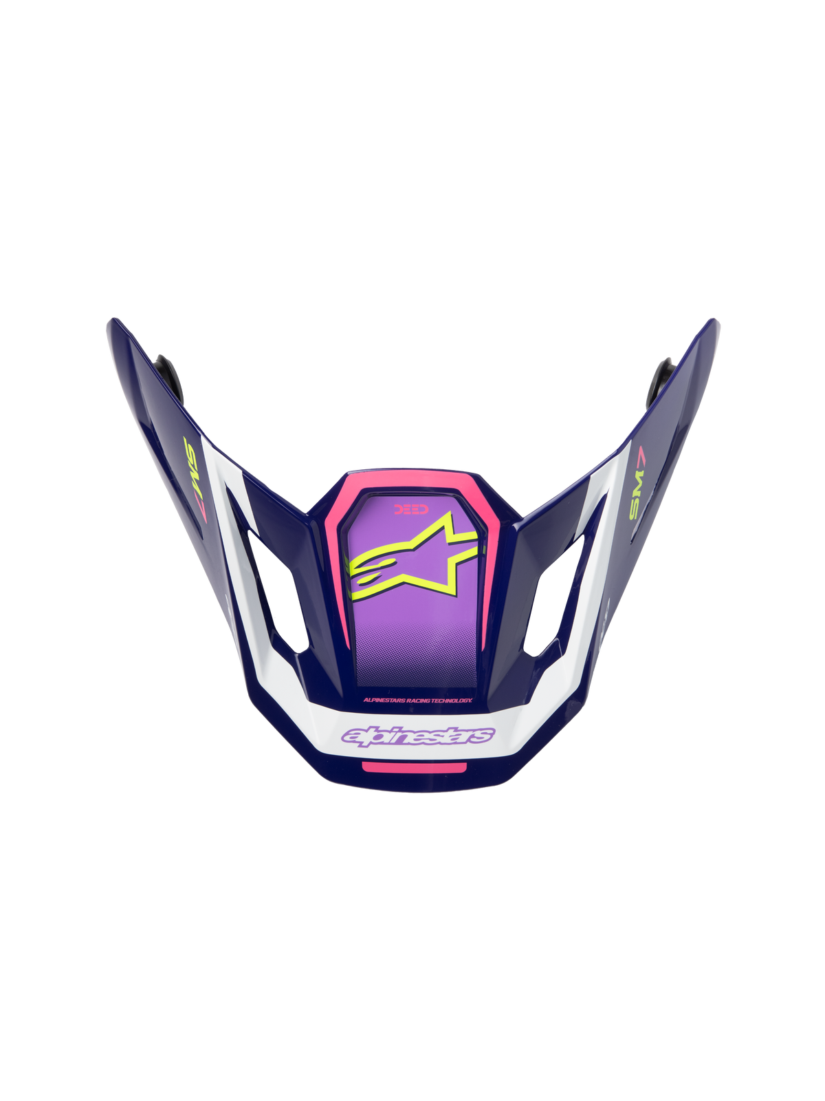 Sm7 Deed Visor Ece06 Purple/Pink Glossy - 482-00229 - alpine star