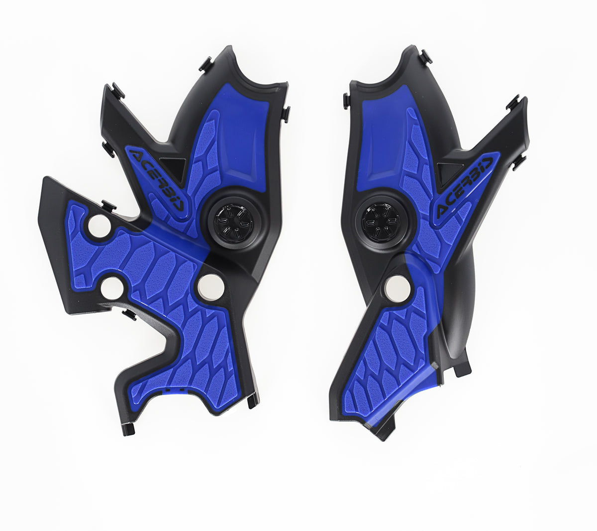 X-Grip Frame Guard Black/Blue Yam - 29114-61004 - Acerbis
