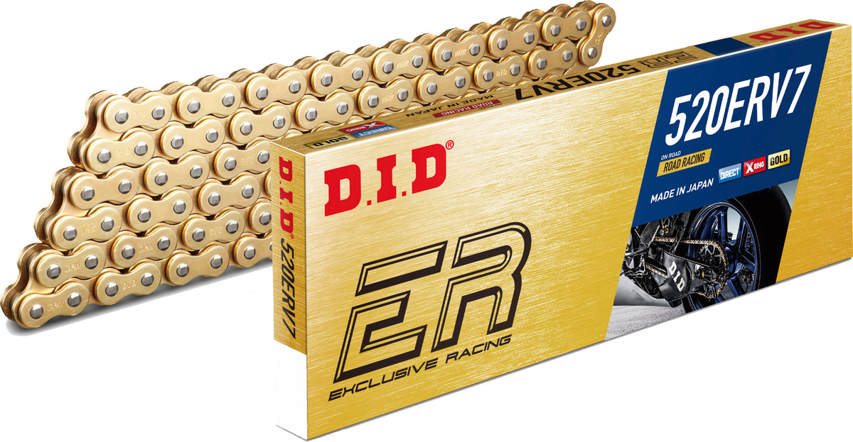 Chain 520erv7 114l Gold/Gold - 690-49114G - D.I.D