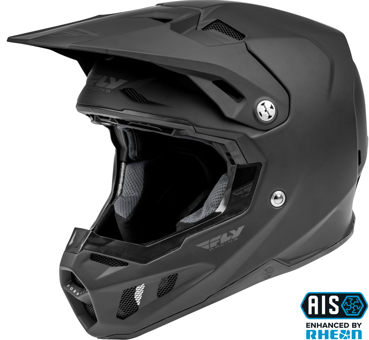 Formula Cc Solid Helmet Matte Black Xs - 73-4300XS - Fly Racing