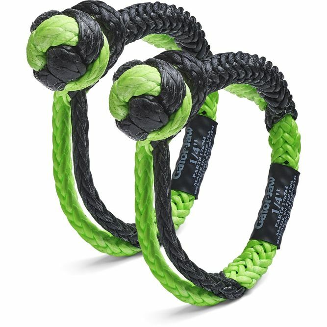 Gator-Jaw (Mini Pair) Shackle 1/4" - 740-6744 - Bubba Rope