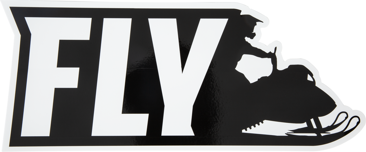 Fly Snow 2021 Sticker 45" Rider Sticker - 37-9994 - Fly Racing