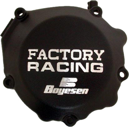 Factory Racing Ignition Cover Black - 59-7432B - Boyesen