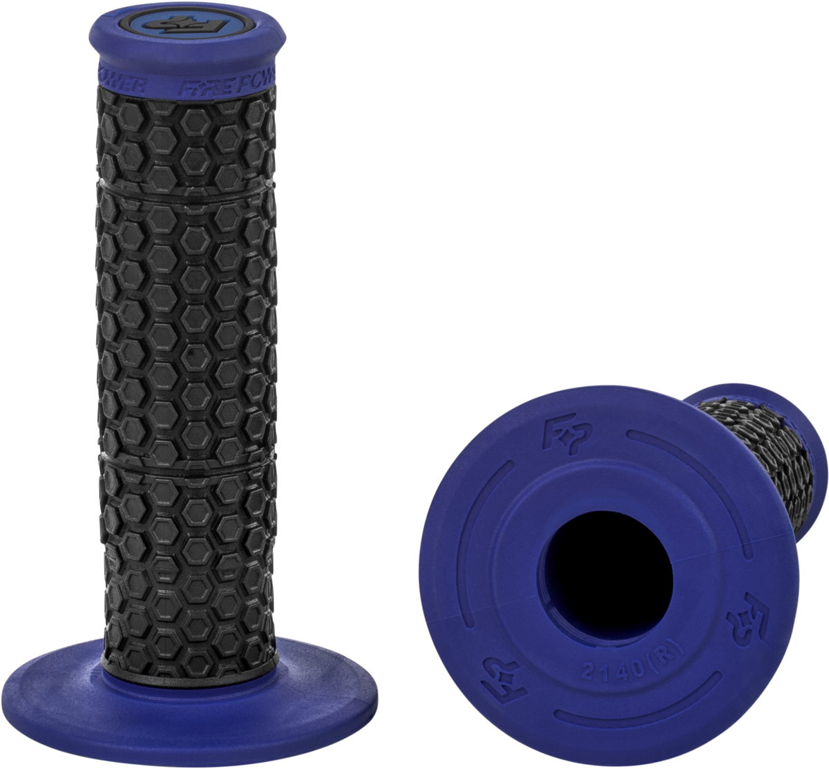 Pilot Mx Standard Grips Blue - 24-0121 - Fire Power