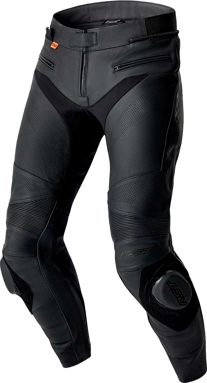 Womens S1 D3o Leather Pants Black Lg - 566-3627014 - RST