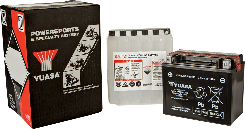 Battery Ytx12-Bs Maintenance Free - 49-1962 - Yuasa