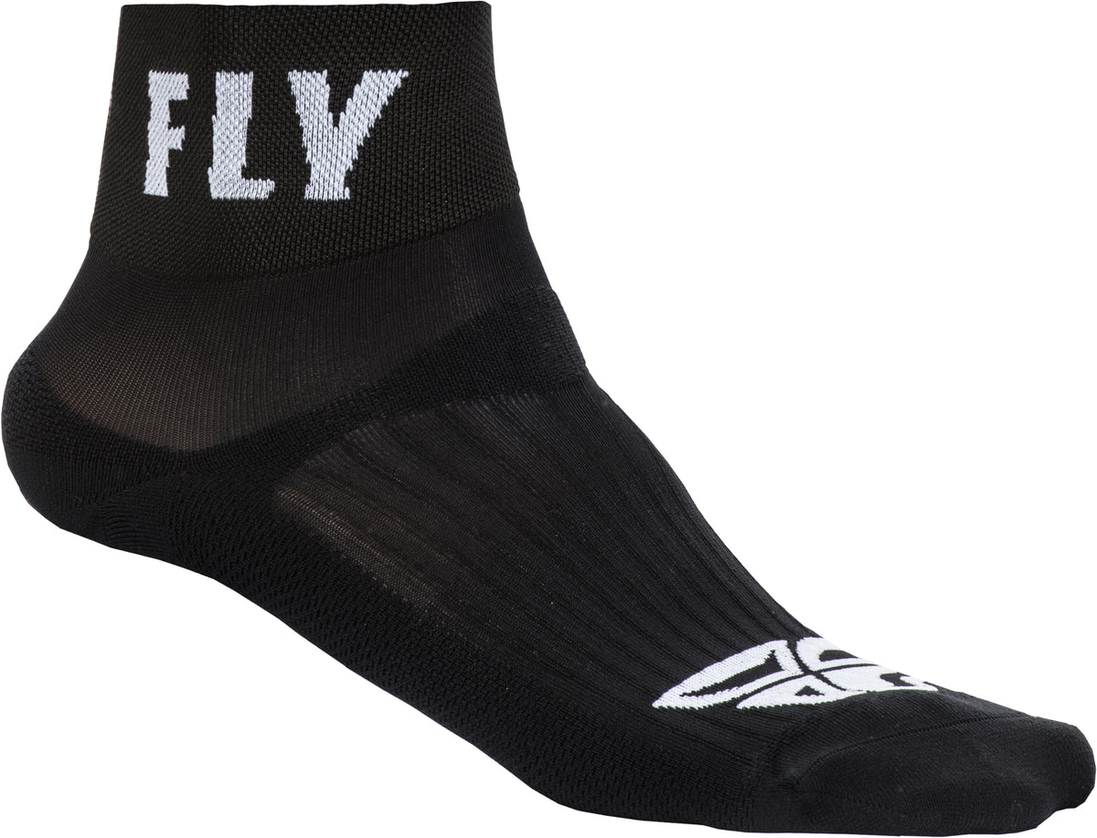Fly Shorty Socks Black Lg/Xl - 350-0485L - Fly Racing