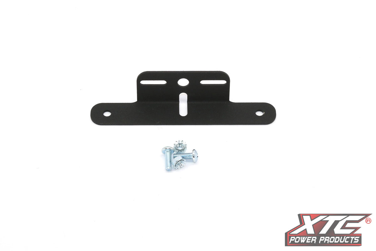 License Plate Black Universal - 630-0113 - XTC POWER PRODUCTS