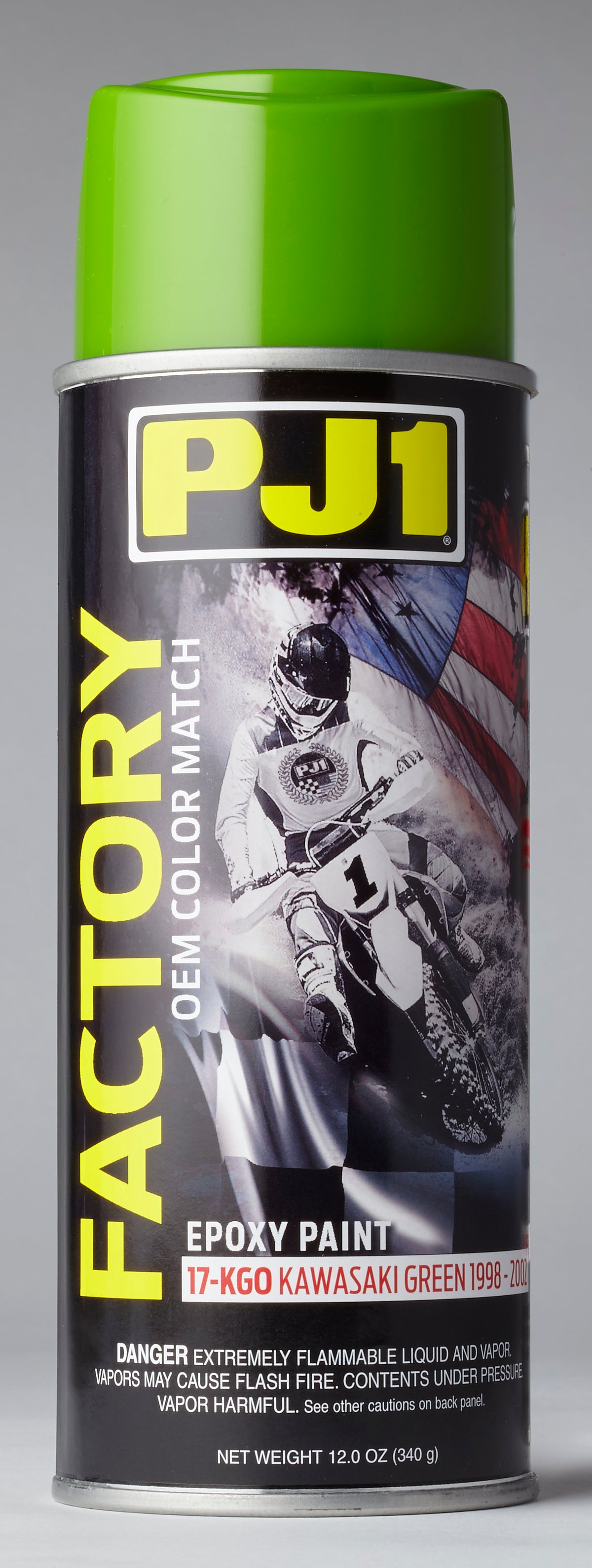 Epoxy Paint Kawasaki Green Factory Oem Color Match - 57-10174 - PJ1 Products