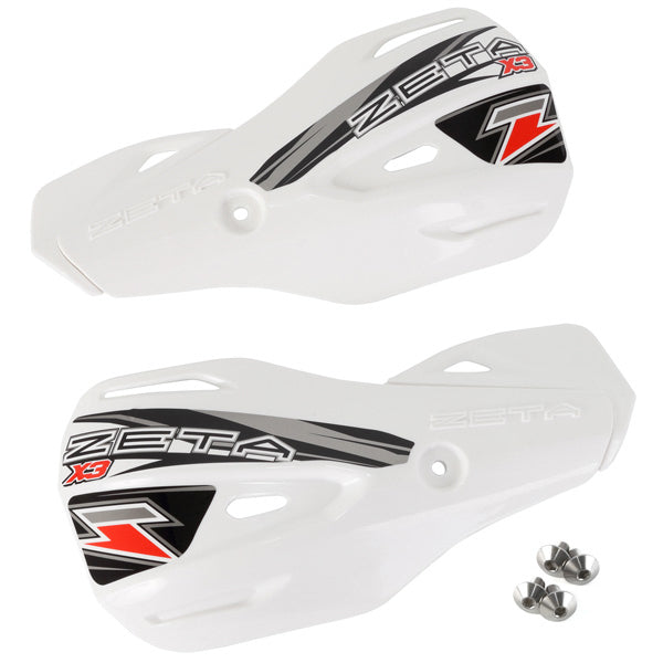 X3 Handguard Shield White - 634-5133W - ZETA