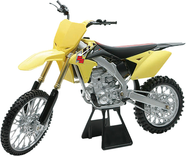 Replica 1:6 Race Bike 14 Suzuki Rmz450 Yellow - 959-0046 - New Ray Toys
