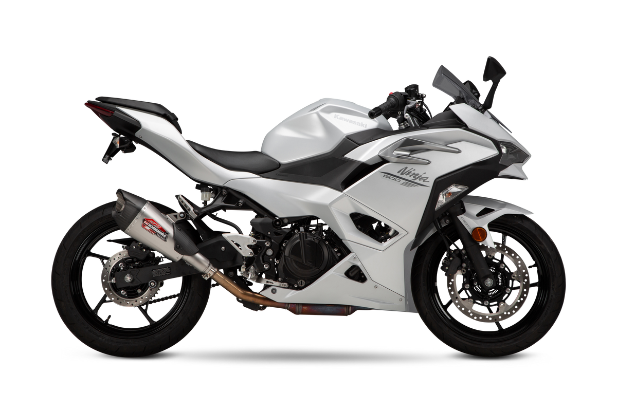 Exhaust Street At2 Slip-On Ss-Ss-Cf - 960-1124 - Yoshimura
