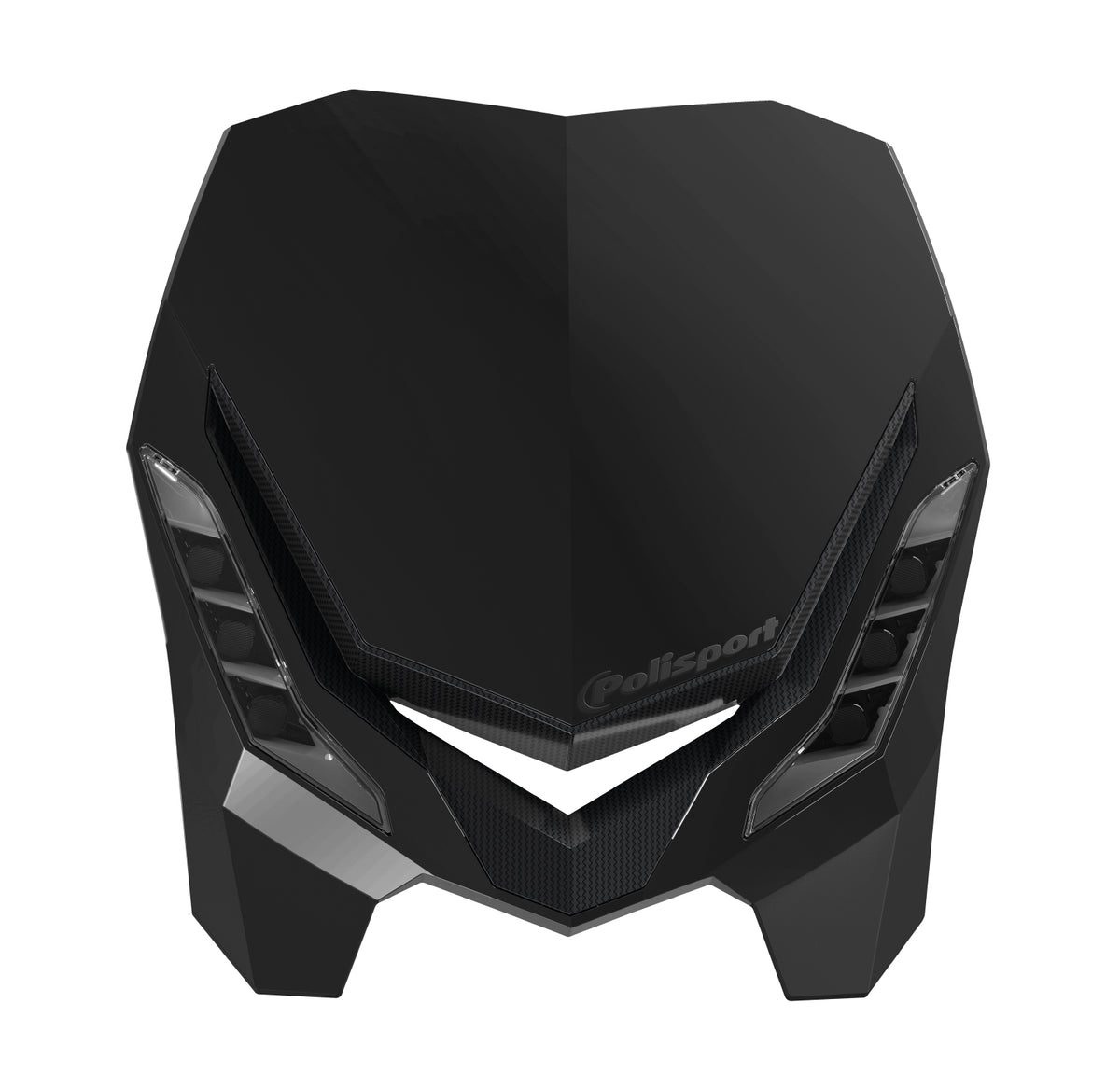 E-Blaze Headlight Black/Black - 64-867082 - Polisport Plastics