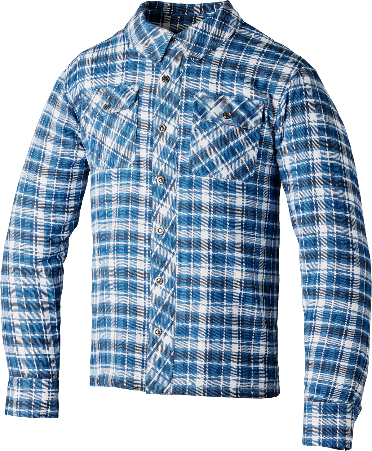 Lumberjack Ce Shirt Blue/Grey Check Xs - 556-2115438 - RST