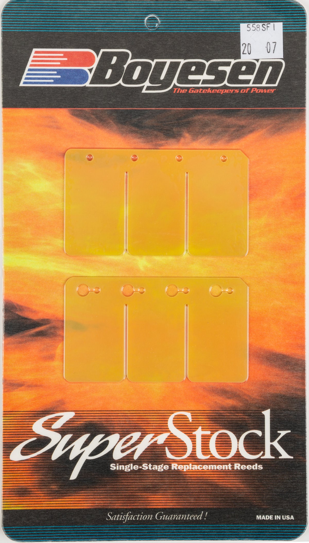 Snowmobile Reeds - 59-7558-1 - Boyesen