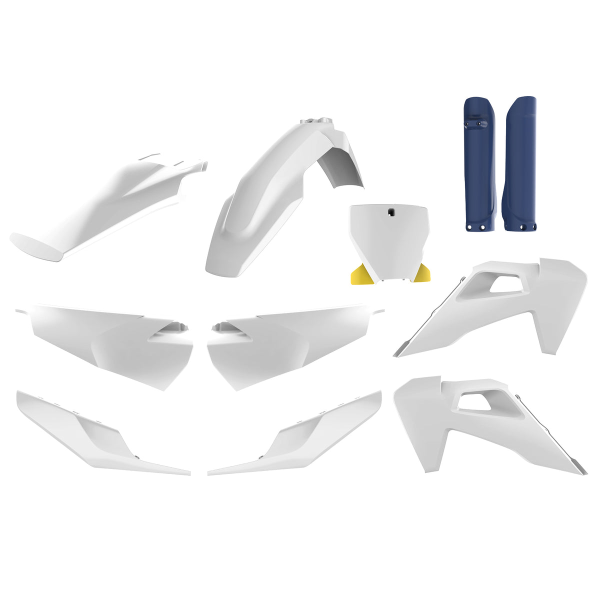 Plastic Body Kit Husq - 64-91098 - Polisport Plastics