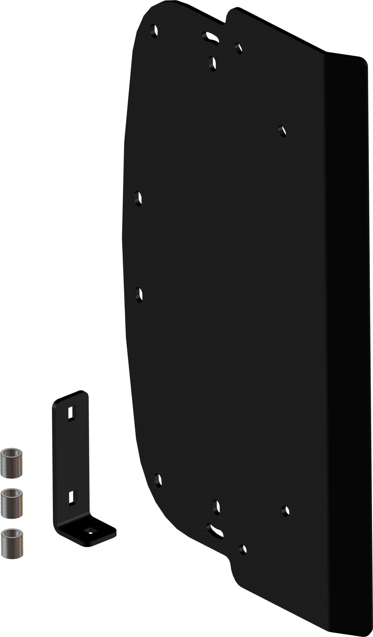 Poly Blade Box Side Shield - 10-6120 - KFI Products