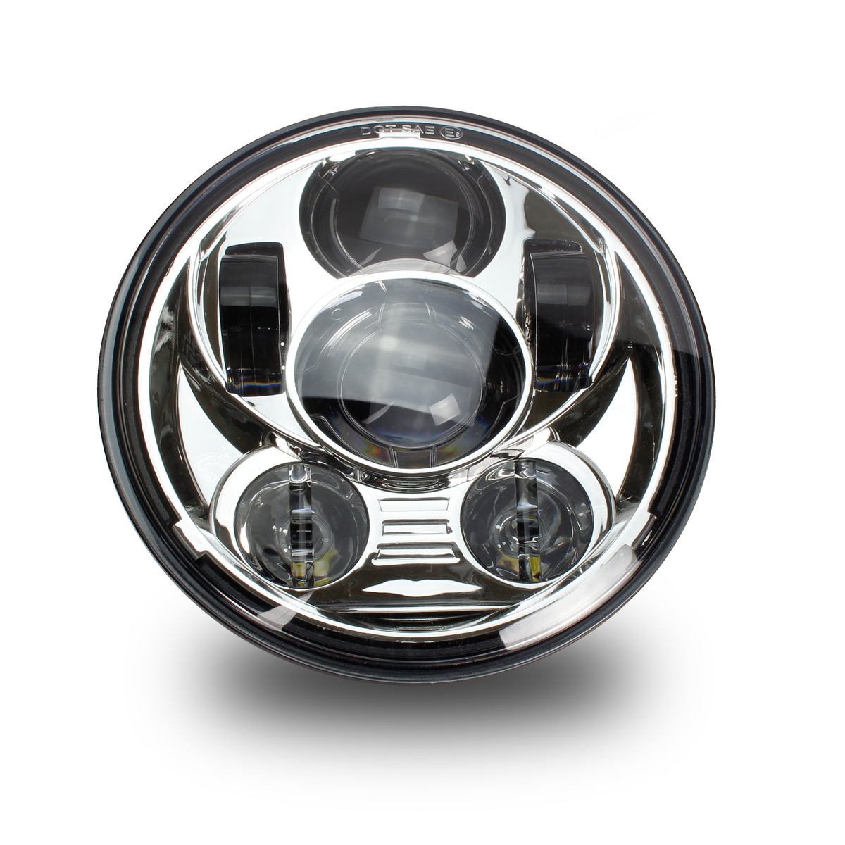 Headlight 5.75" Chrome 6 Projector - 227-0070 - Cyron Lighting