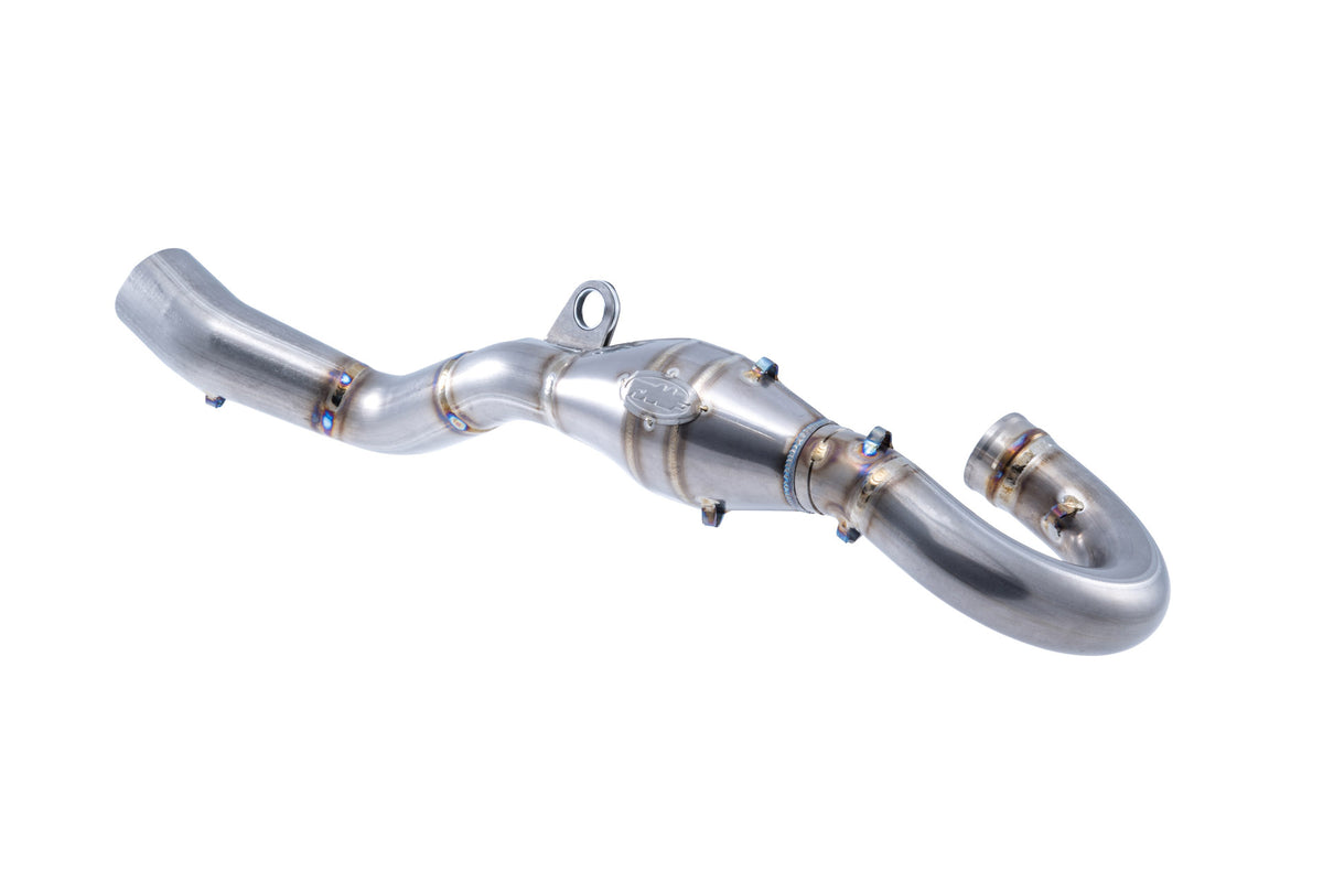 S/S M-Bomb Header/Mid Pipe - 79-045659 - FMF Racing