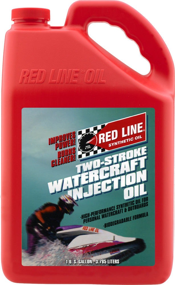 Watercraft Injection Oil 2t 1 Gal (4/Case  Sold Ea) - 57-6504 - Red Line Oil