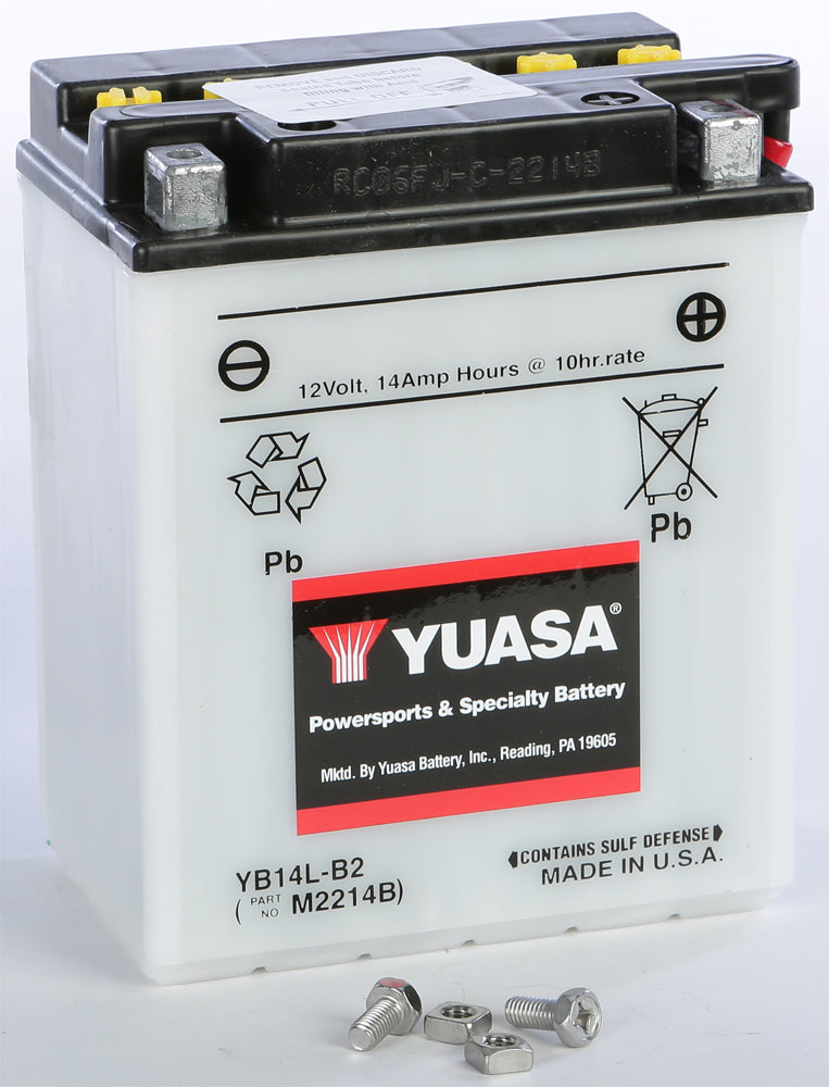 Battery Yb14l-B2 Conventional - 49-1869 - Yuasa