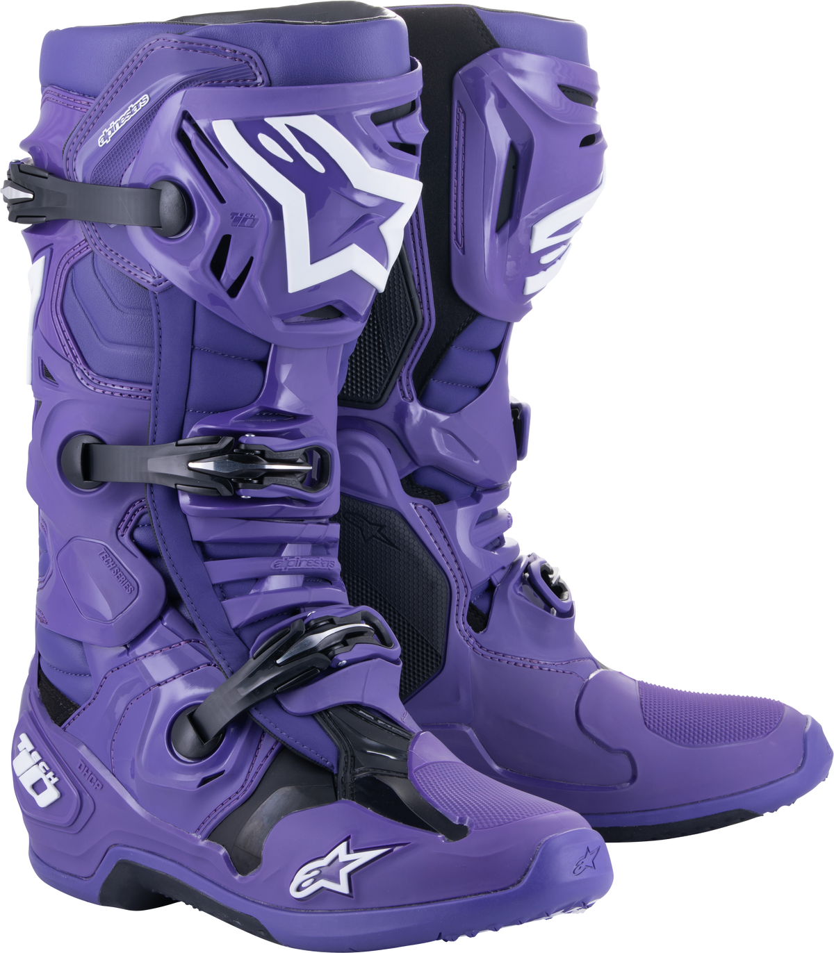 Tech 10 Boots Ultraviolet Black Sz 9 - 482-13209 - alpine star