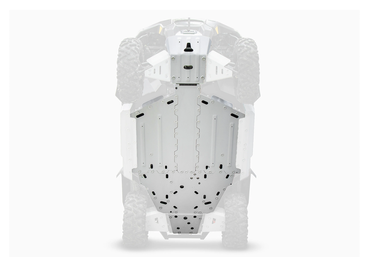 Alloy Central Skid Plate Can - 84-2271 - RIVAL POWERSPORTS USA