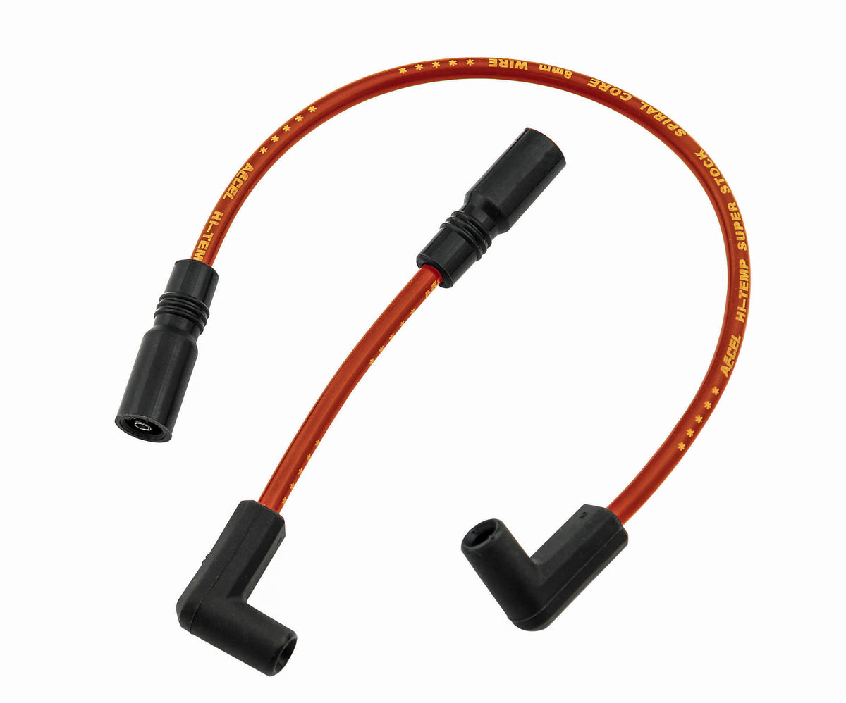 Spiral Core Wire Set 8.0mm Red - 274-0145 - ACCEL