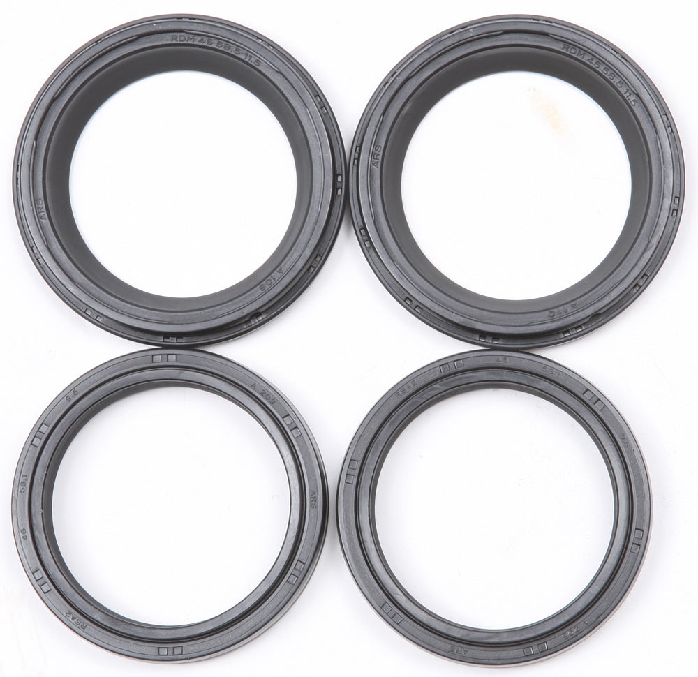 Fork Seal/Wiper Kit 46x58x9.5 Hon/Kaw/Suz/Yam - 68-2465 - ProX Racing Parts