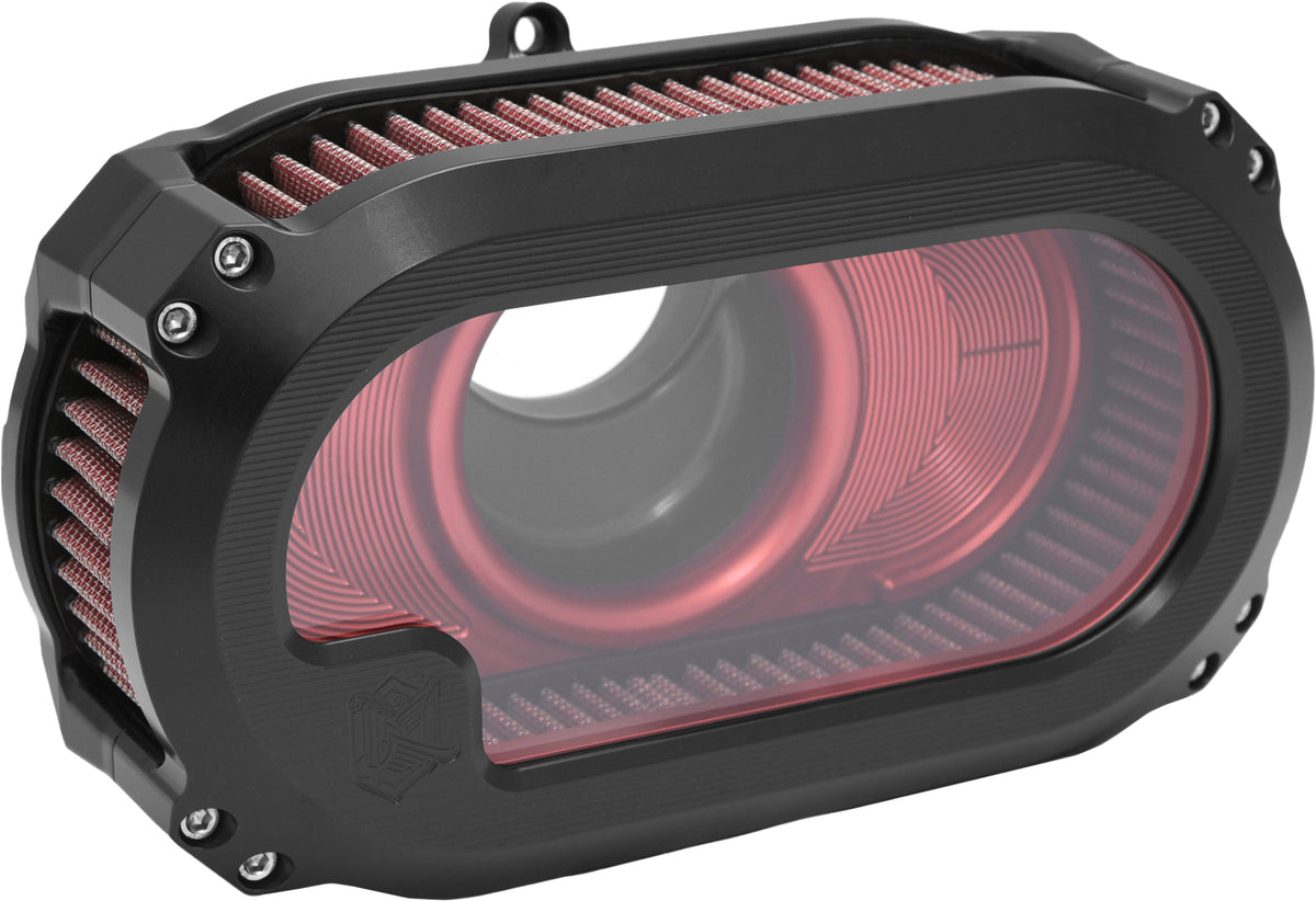 Nl Air Cleaner W/Glass Blkw/Red Cvo `23 Rg Flhx `24 - 563-03142 - Kens Factory