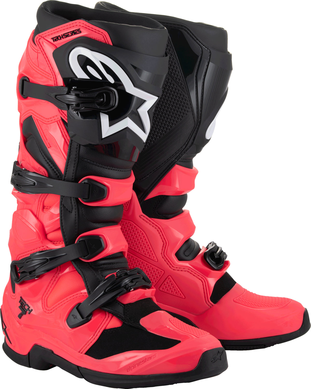 Tech 7 Boots Diva Pink/Black 13 - 482-0004513 - alpine star