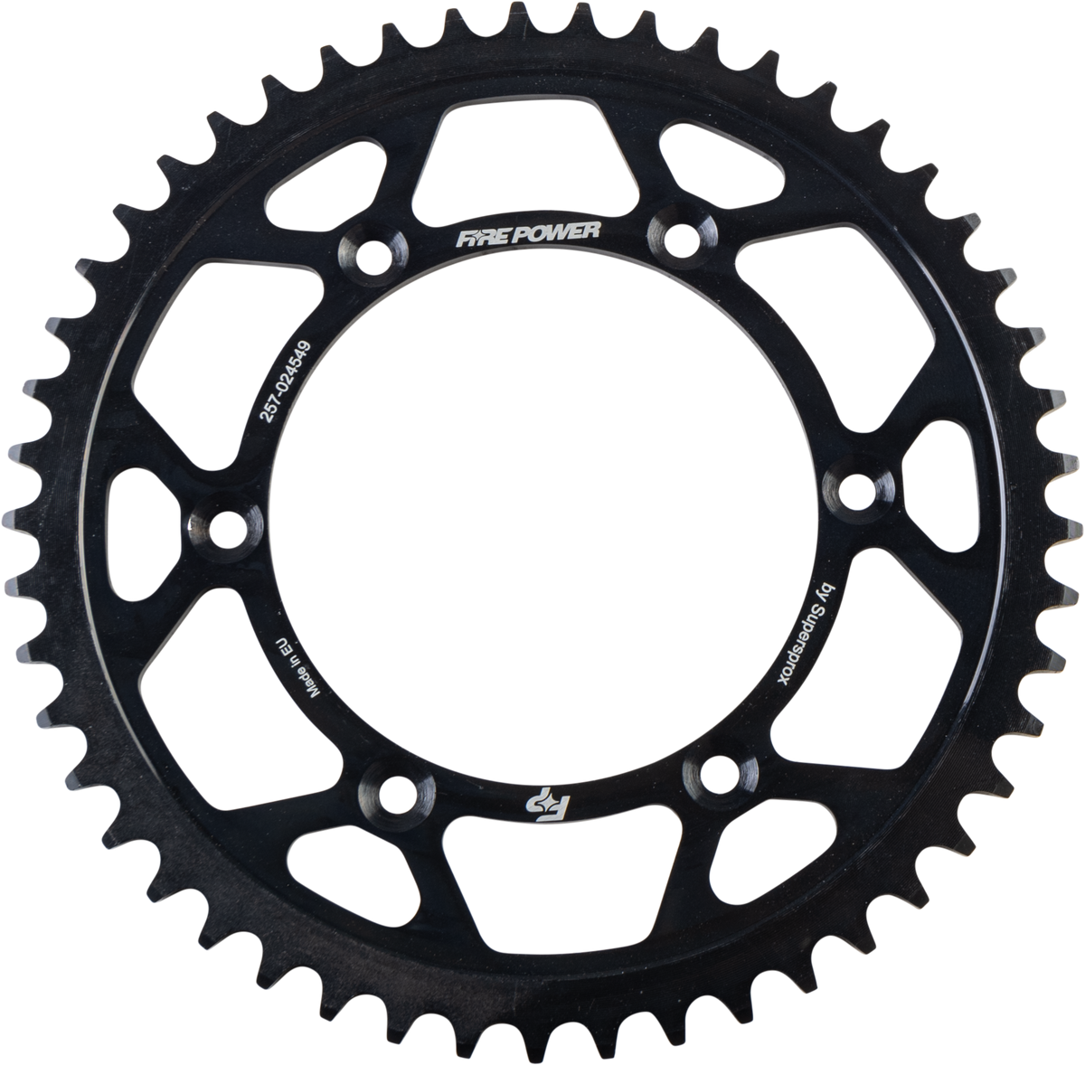 Rear Sprocket Steel 49t Blk - 257-024549 - Fire Power