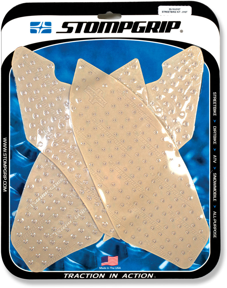 Tank Pad Kit Volcano Clear - 655-9011 - Stompgrip