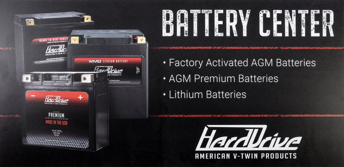 Harddrive Battery Rack Sign - 490-HDSIGN - HardDrive
