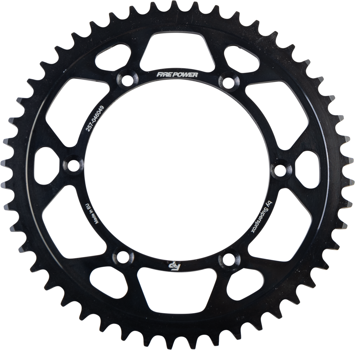 Rear Sprocket Steel 49t Blk - 257-046049 - Fire Power